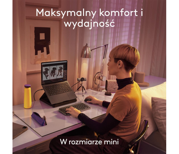 LOGITECH MX Keys Mini for Mac Grafit 920-012652 - 1261611 - zdjęcie 3